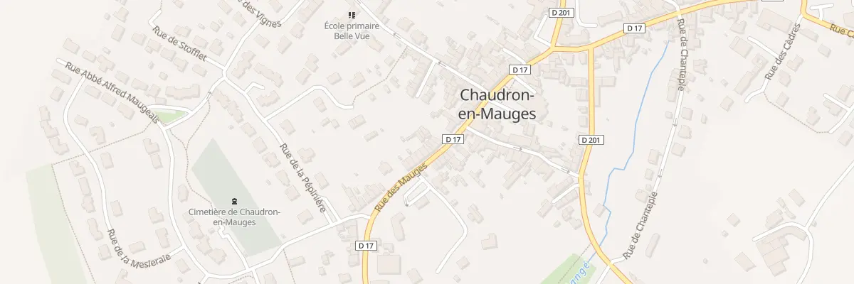 Plan du 21 Rue des Mauges (Chaudron Mauge à Montrevault-sur-Èvre