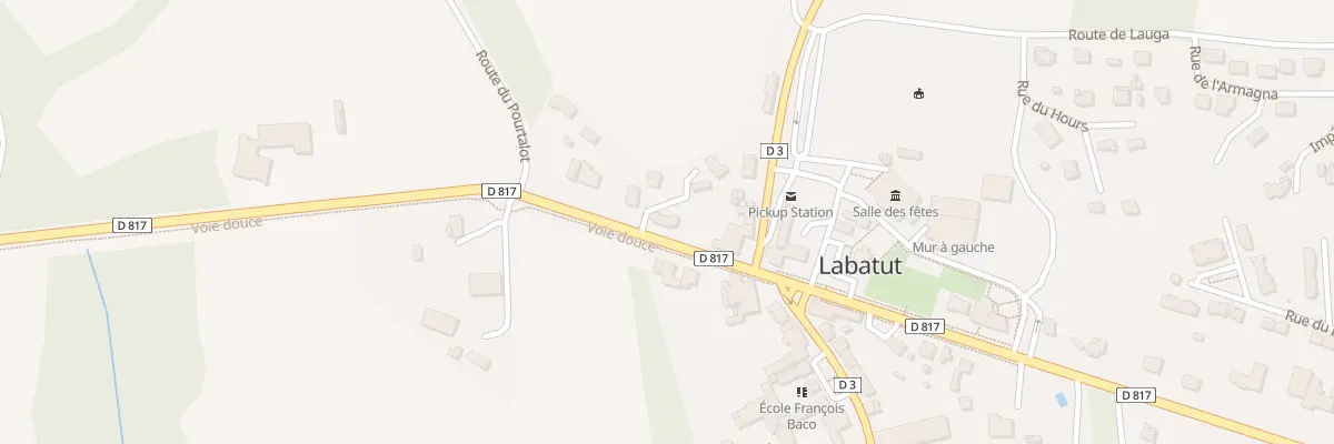 Plan du 56 Bd de l’Océan à Labatut