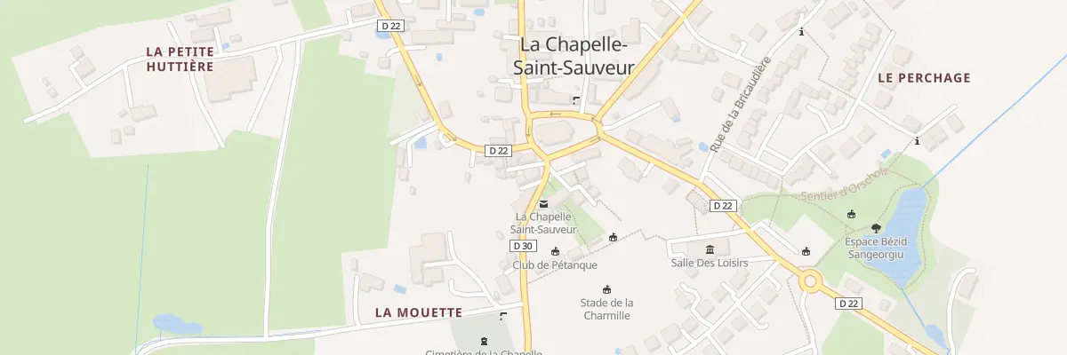 Plan du 1 Pl de l’Eglise à Loireauxence
