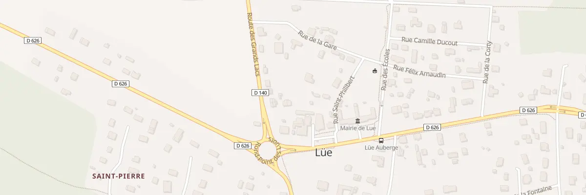Plan du 44 Rte des Grands Lacs à Lüe