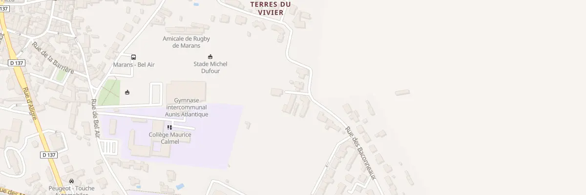Plan du 36 Rue des Baconneaux à Marans