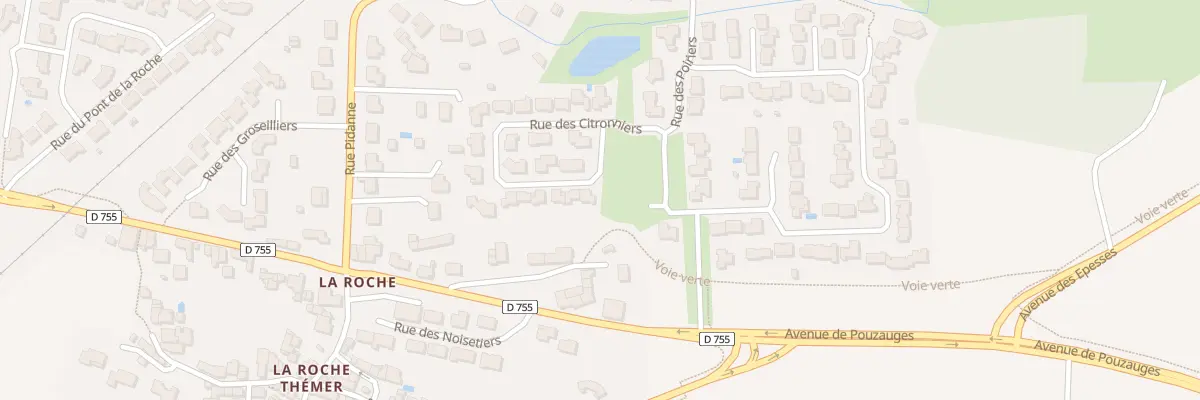 Plan du 32 Rue des Citronniers aux Herbiers