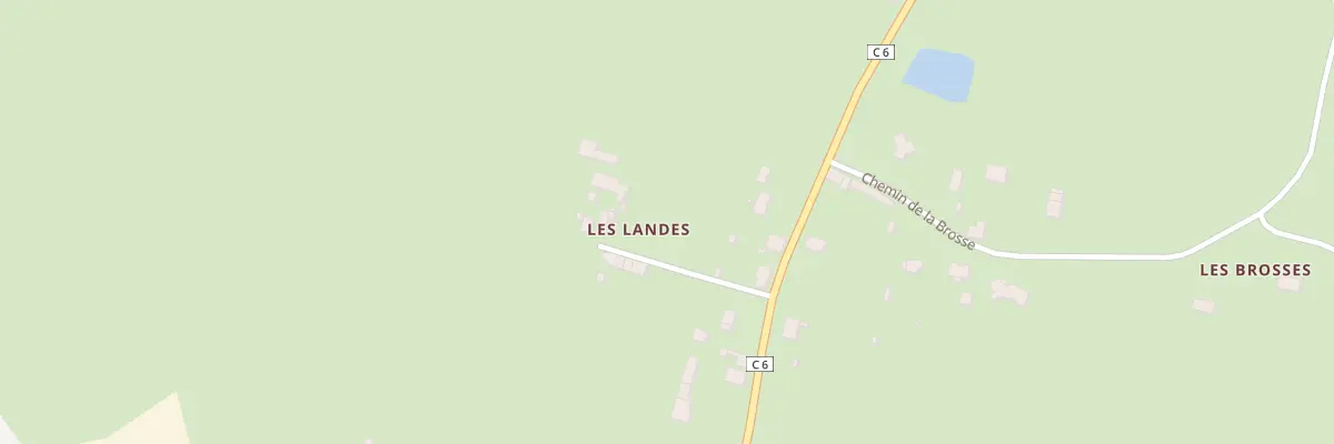 Plan du 5137 Les Landes à Bouillé-Ménard