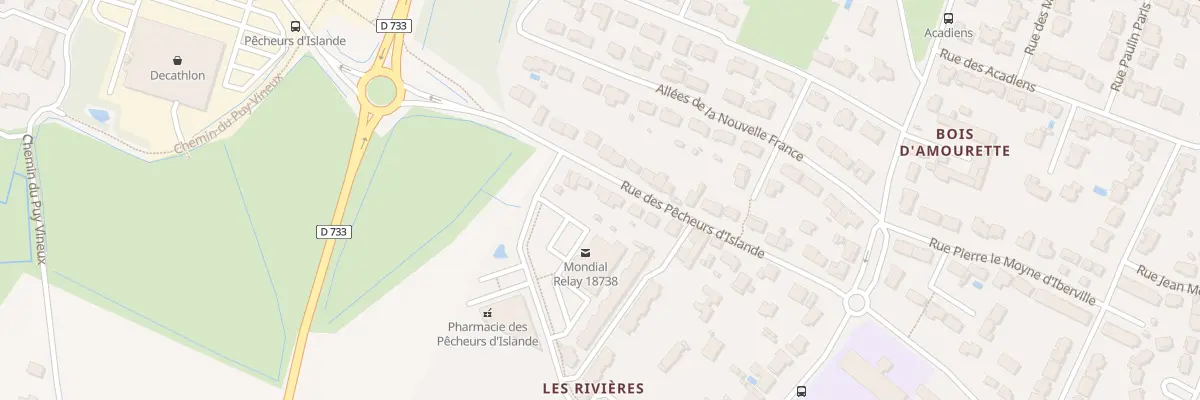 Plan du 54 Rue des Pecheurs d’Islande à Rochefort