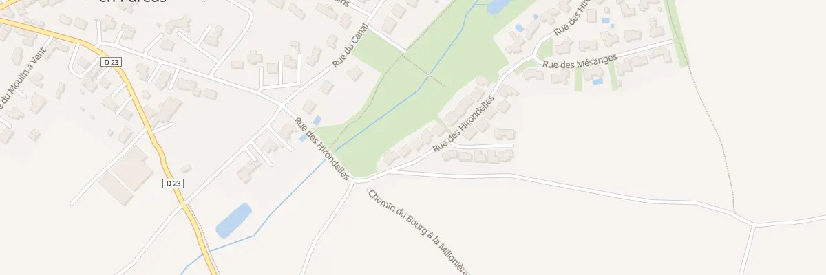 Plan du 36 Rue des Hirondelles à Saint-Paul-en-Pareds