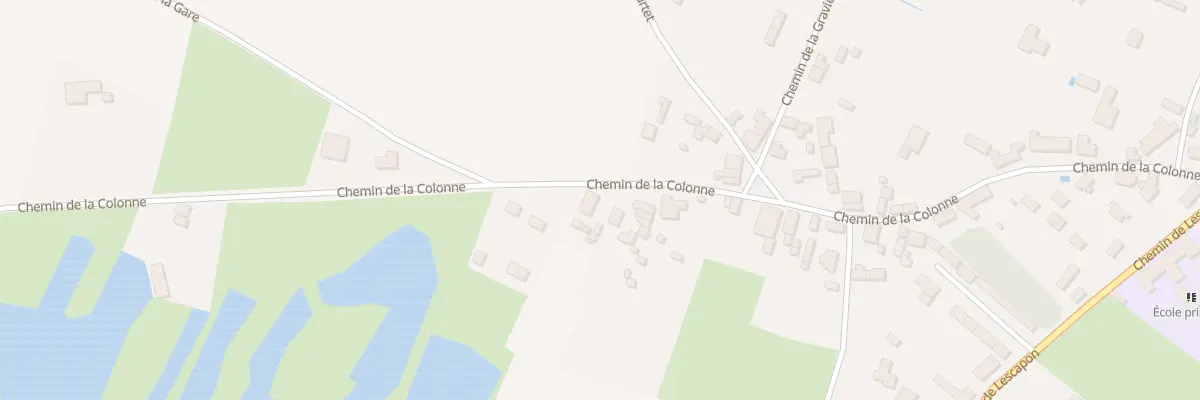 Plan du 48 Che de la Colonne à Queyrac