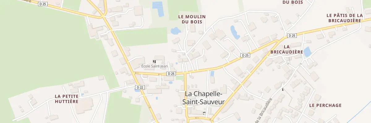 Plan du 135 Rue des Ecoles Chap St Sauveur à Loireauxence