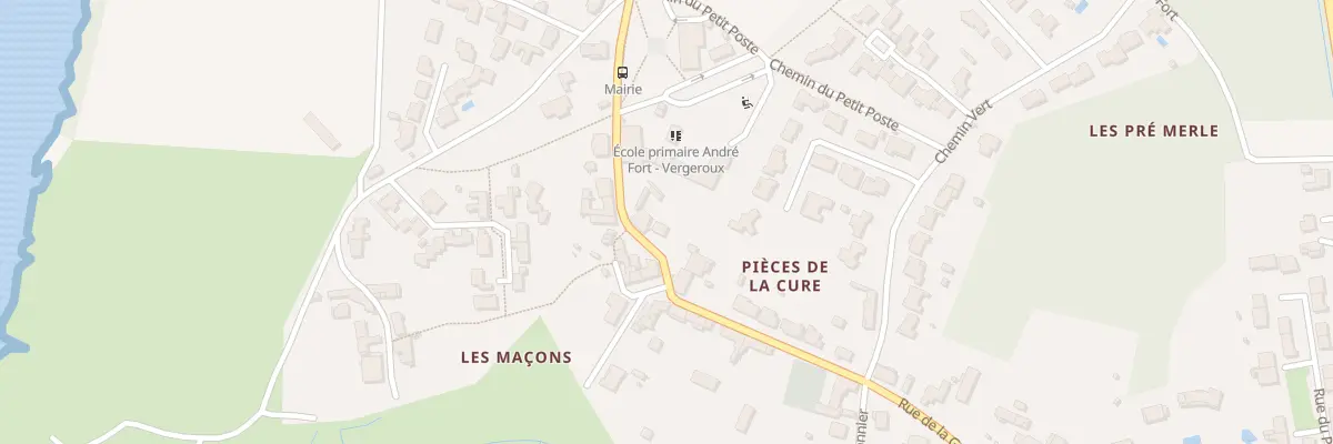 Plan du 13 Rue Amiral Rigault de Genouill à Vergeroux
