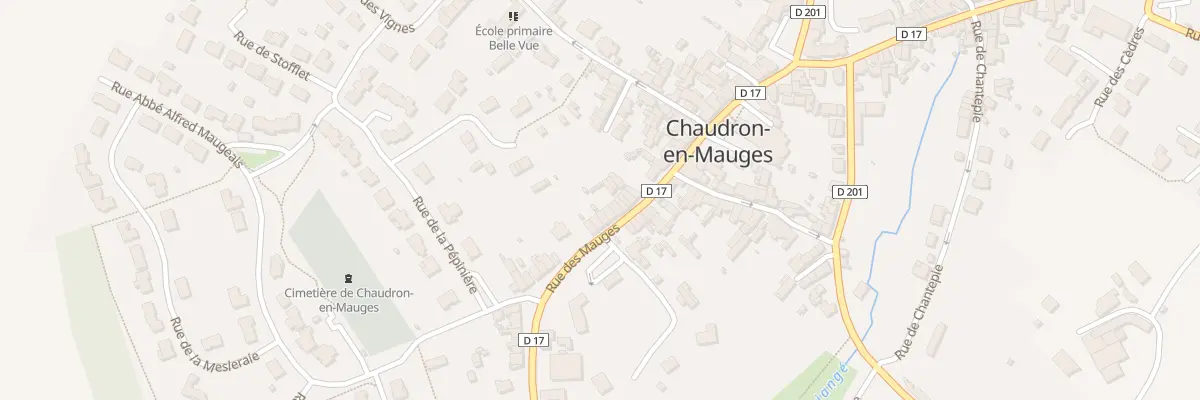 Plan du 27 Rue des Mauges (Chaudron Mauge à Montrevault-sur-Èvre