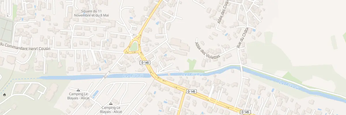 Plan du 43 Rue Jean Moulin à Saint-Georges-de-Didonne