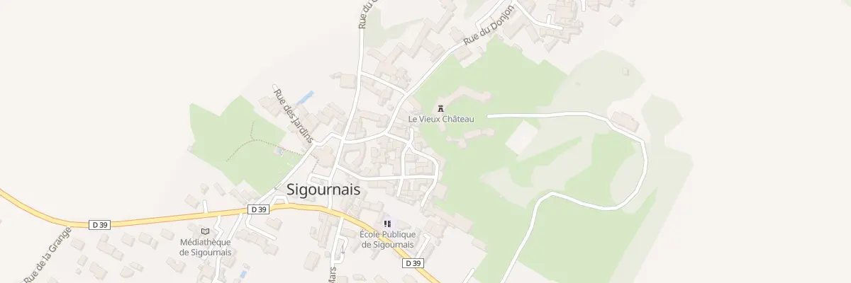 Plan du 5 Rue de la boimerie à Sigournais