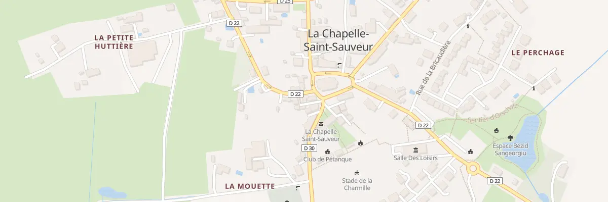 Plan du 200 Rue des Forges Chap St Sauveur à Loireauxence