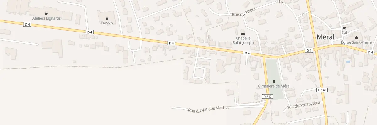 Plan du 11 Rue des Camélias à Méral