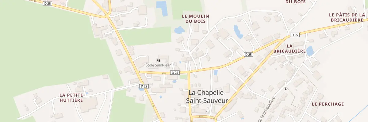 Plan du 127 Rue des Ecoles Chap St Sauveur à Loireauxence