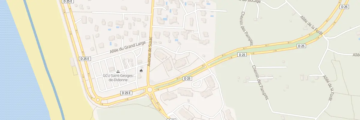 Plan du 62 Av de Suzac à Saint-Georges-de-Didonne