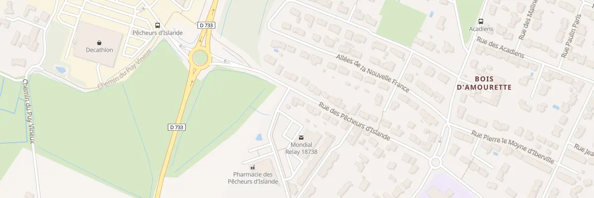 Plan du 58 Rue des Pecheurs d’Islande à Rochefort