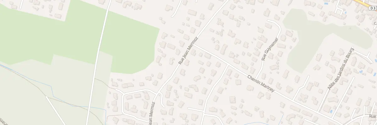 Plan du 17 Rue Jean Mermoz à Biganos