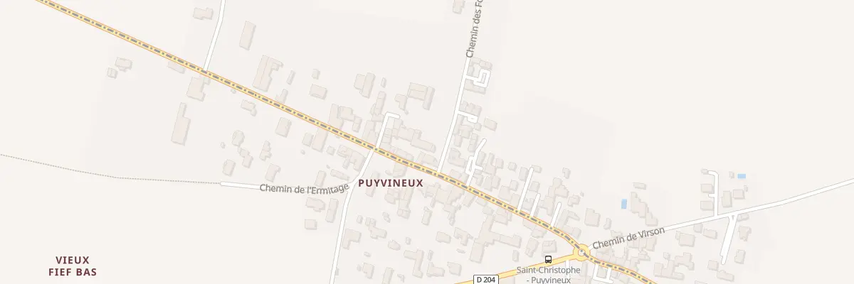 Plan du 39 Che de la Ville à Saint-Christophe