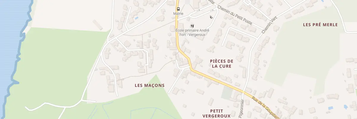 Plan du 16 Rue Amiral Rigault de Genouill à Vergeroux