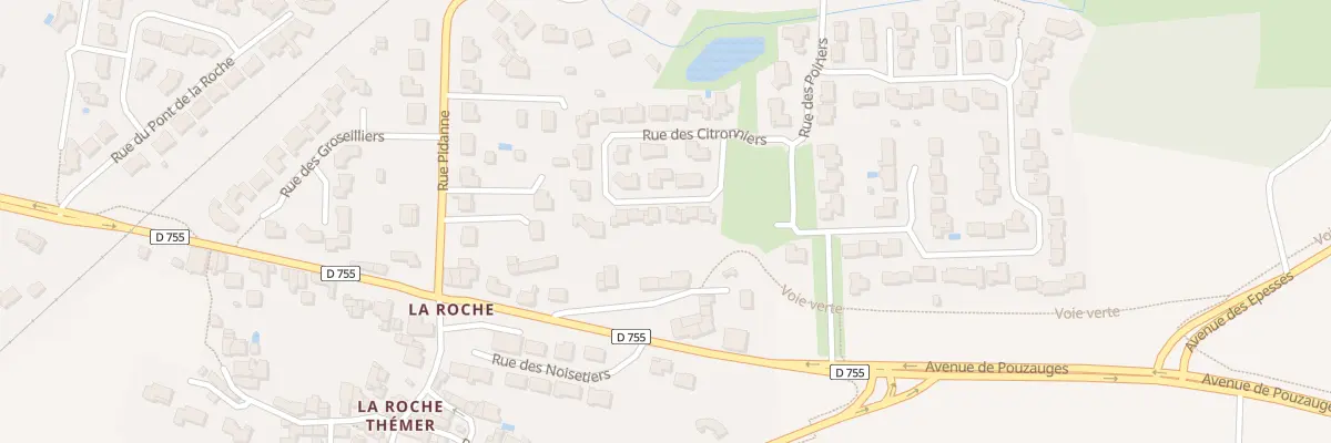 Plan du 26 Rue des Citronniers aux Herbiers