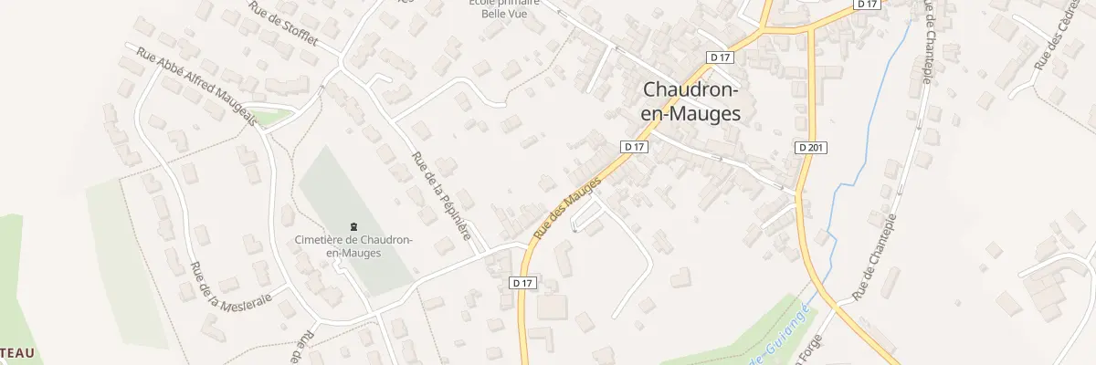 Plan du 35 Rue des Mauges (Chaudron Mauge à Montrevault-sur-Èvre