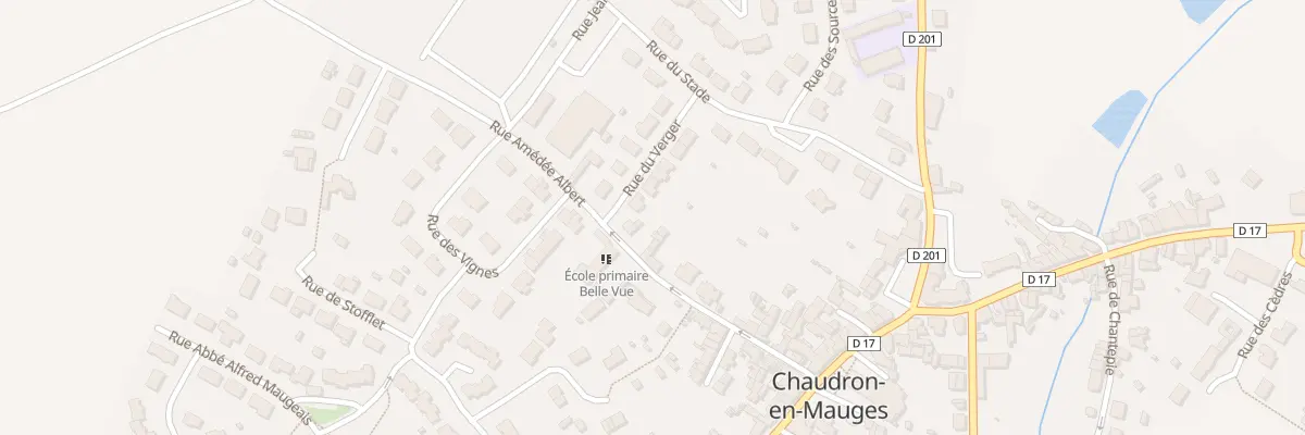 Plan du 2 Rue du Verger (Chaudron Mauges à Montrevault-sur-Èvre