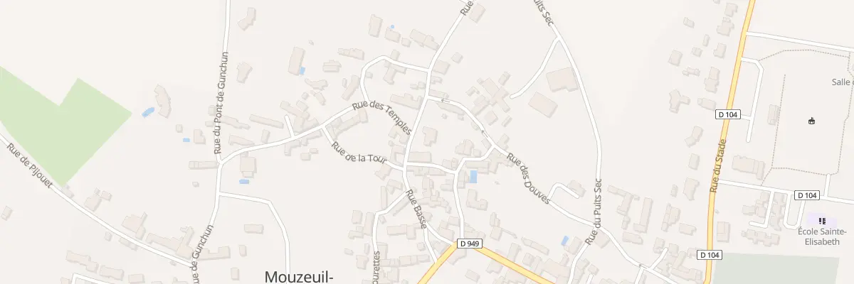 Plan du 12 Rue basse à Mouzeuil-Saint-Martin