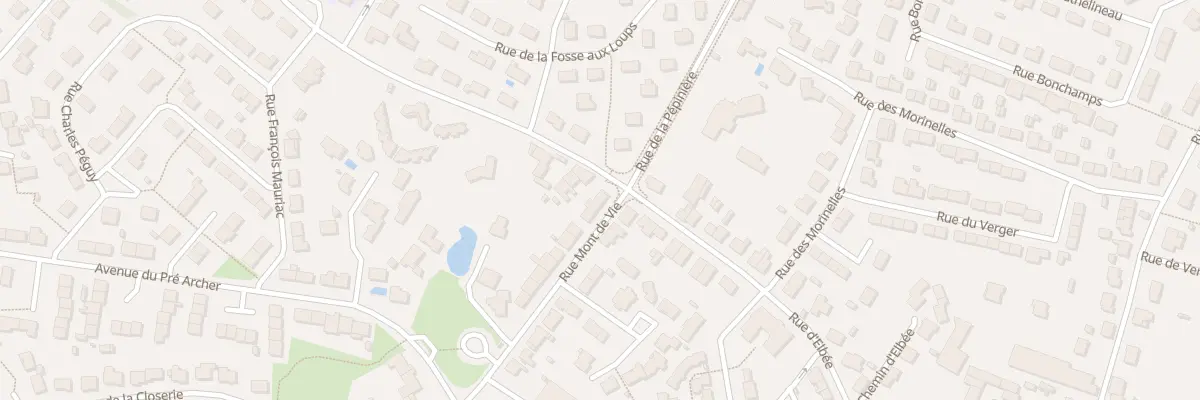 Plan du 77 Rue Mont de Vie (Beaupreau) à Beaupréau-en-Mauges