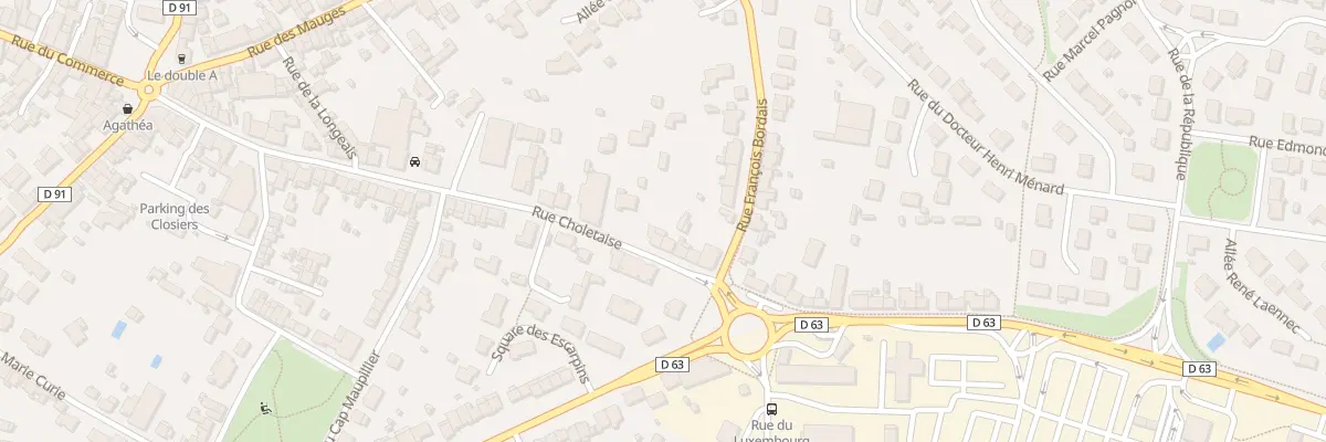 Plan du 75 Rue Choletaise (Macaire) à Sèvremoine