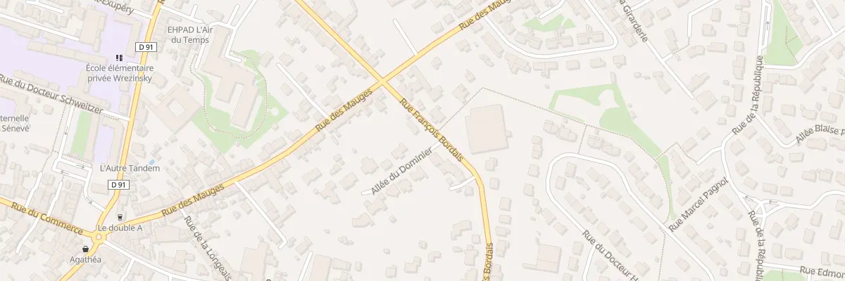 Plan du 21 Rue François Bordais à Sèvremoine
