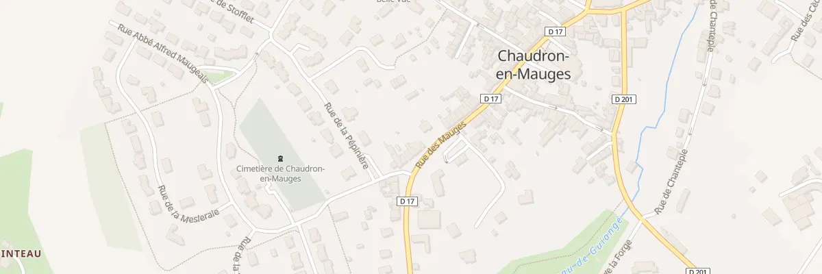 Plan du 37 Rue des Mauges (Chaudron Mauge à Montrevault-sur-Èvre