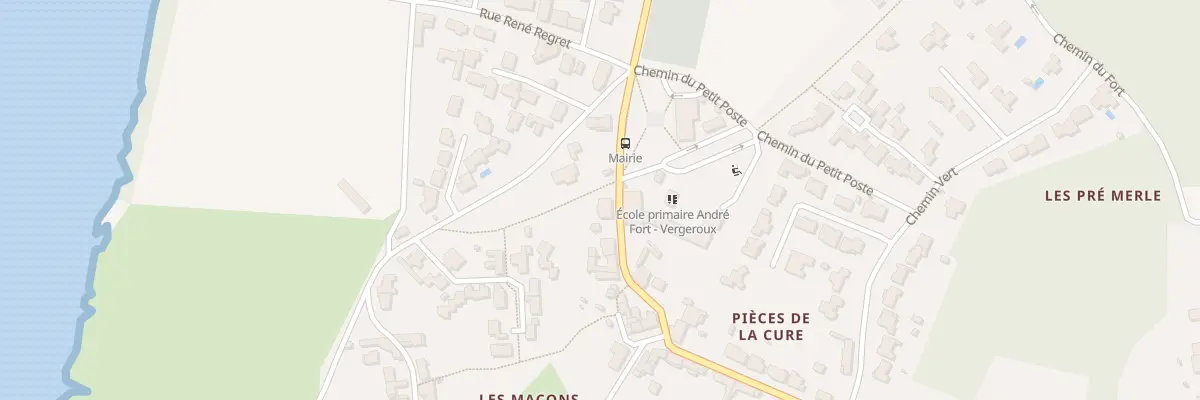 Plan du 30 Rue Amiral Rigault de Genouill à Vergeroux