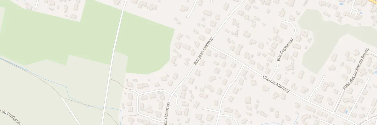 Plan du 16 Rue Jean Mermoz à Biganos
