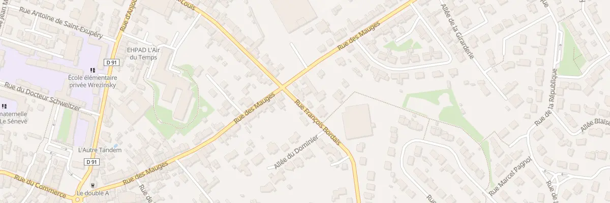 Plan du 34 Rue François Bordais à Sèvremoine