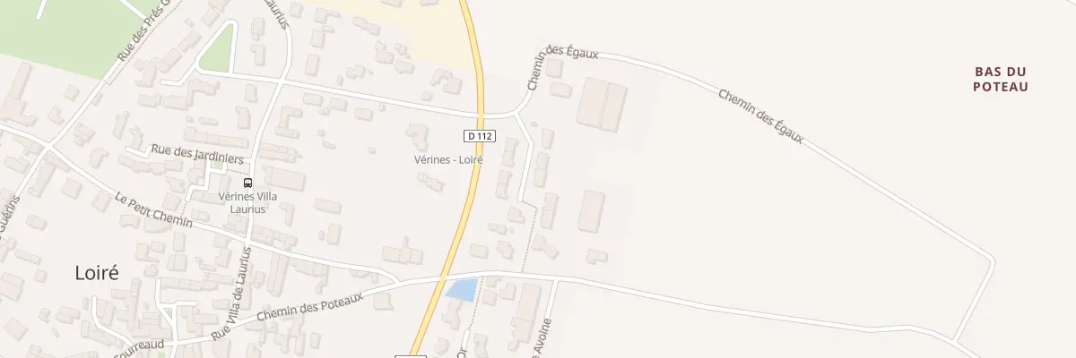 Plan du 6 Imp des Egaux à Vérines