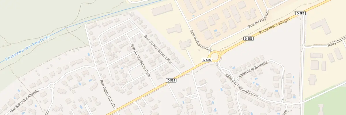 Plan du 6 Rue du Marechal Joffre à Audenge
