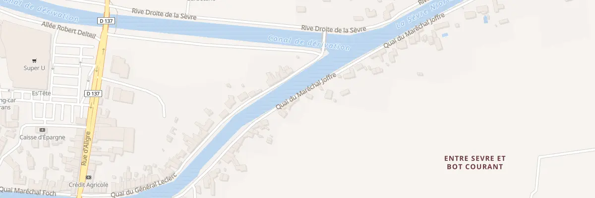 Plan du 21 Quai Joffre à Marans