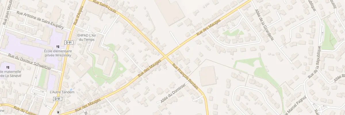 Plan du 36 Rue François Bordais à Sèvremoine