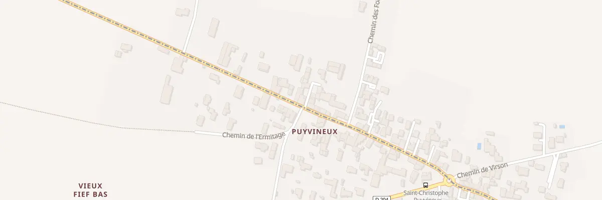 Plan du 57 Che de la Ville à Saint-Christophe