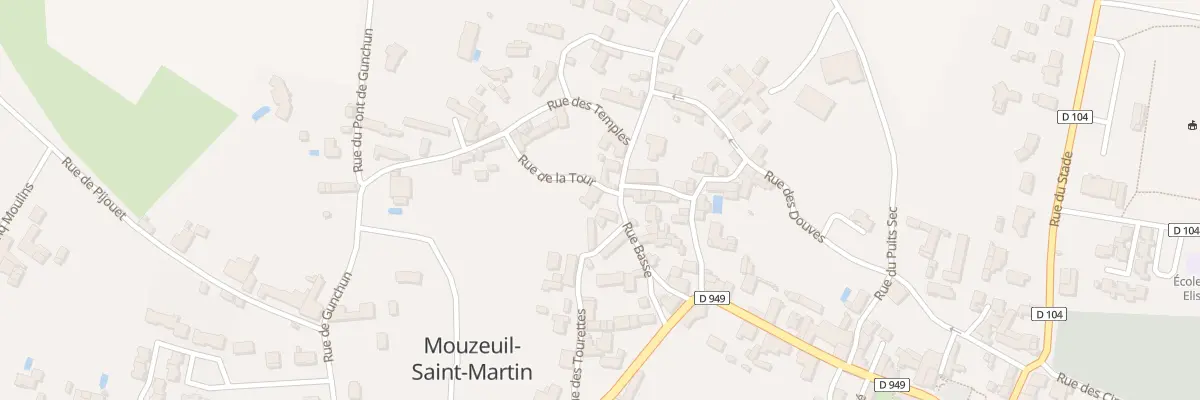 Plan du 5881D Les Temples à Mouzeuil-Saint-Martin
