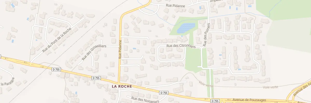 Plan du 16 Rue des Citronniers aux Herbiers