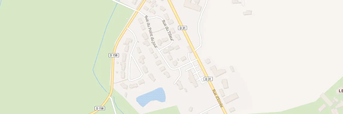 Plan du 9 Rue du Point du Jour à Montaudin