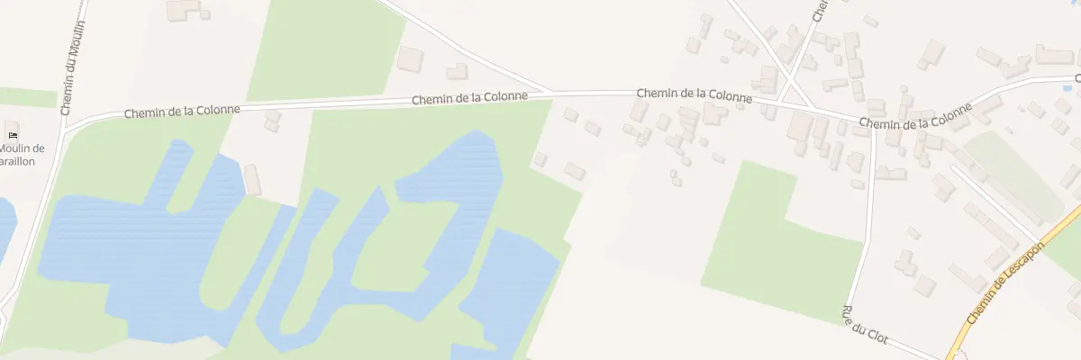 Plan du 52B Che de la Colonne à Queyrac