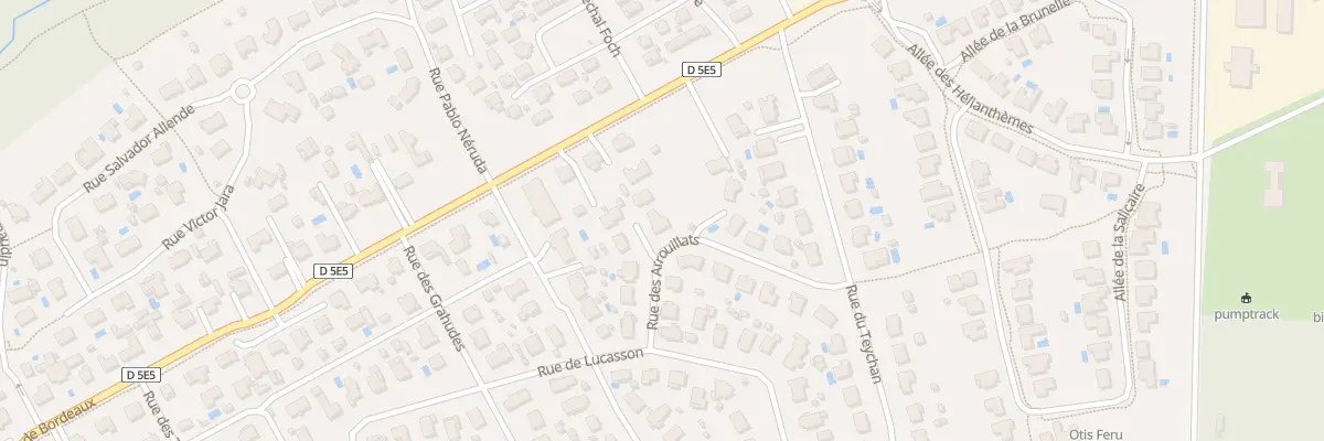 Plan du 13 Rue des Arrouillats à Audenge