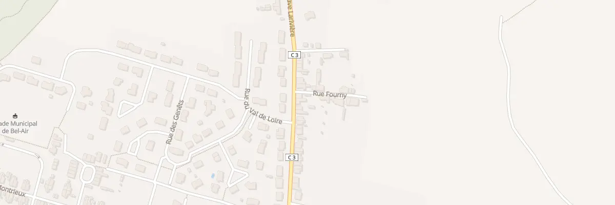 Plan du 45 Rue Gustave Lariviere à Ombrée d’Anjou