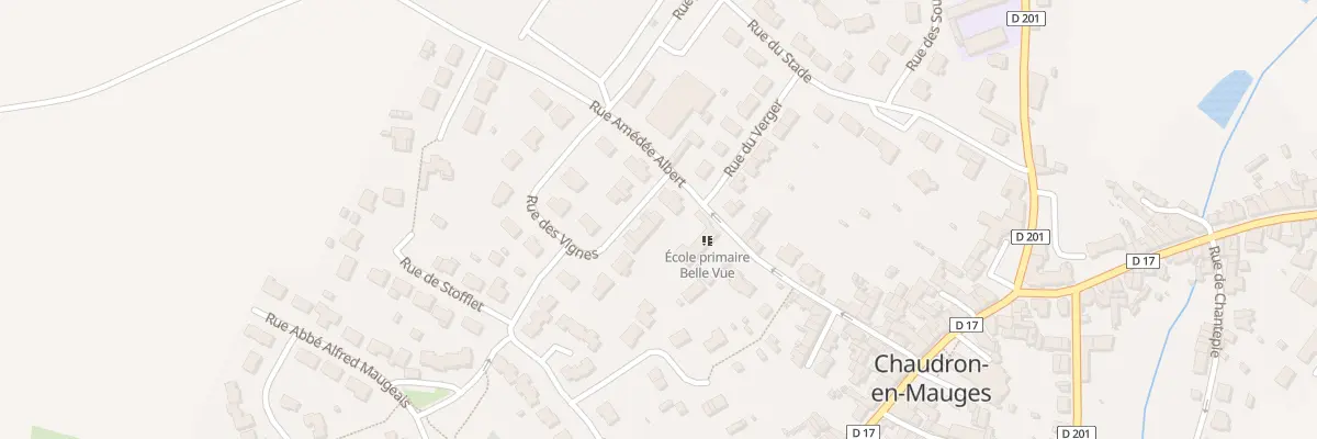 Plan du 1 Rue des Vignes (Chaudron ) à Montrevault-sur-Èvre