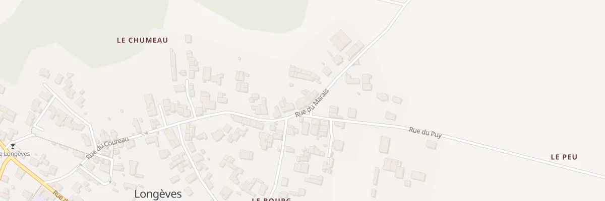Plan du 37 Rue du Marais à Longèves