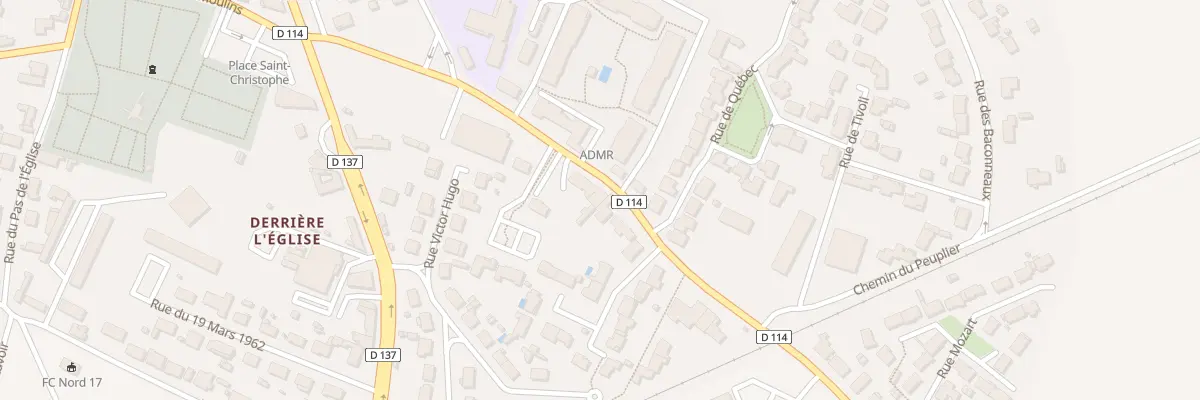 Plan du 26 Av du Gen de Gaulle à Marans