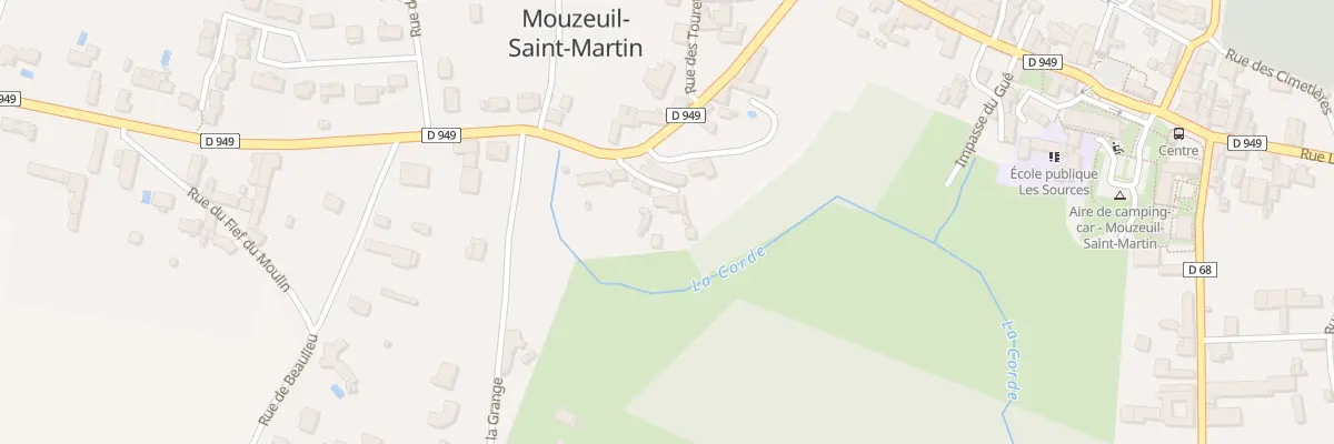 Plan du 4 Imp de la Corde à Mouzeuil-Saint-Martin