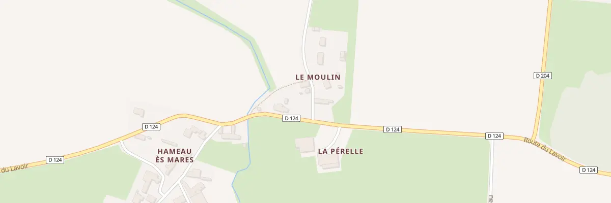 Plan du 1 Rte du Moulin à Canchy
